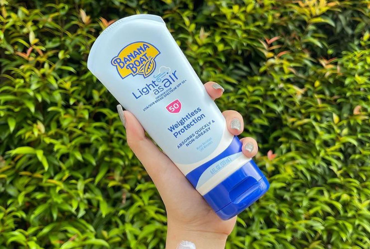 Best Sunscreens - Banana Boat Light As Air SPF 50+