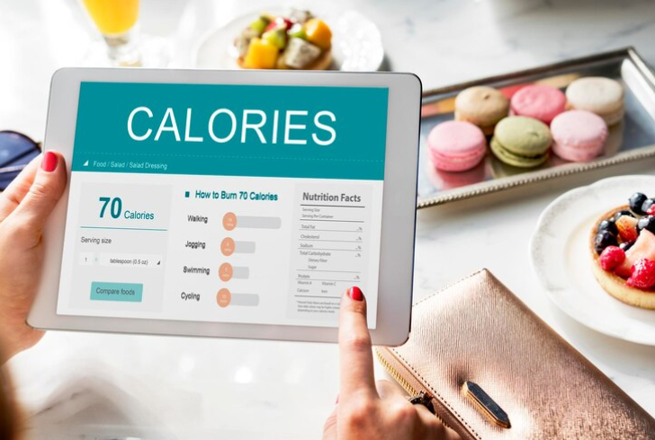 Track calories for weight loss